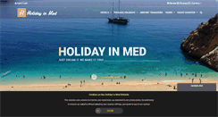 Desktop Screenshot of holidayinmed.com
