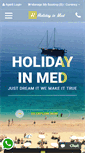 Mobile Screenshot of holidayinmed.com